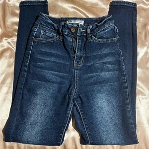 YMI DREAM High Rise Dark Blue Skinny Jeans